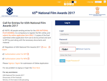 Tablet Screenshot of nationalfilmawards.com